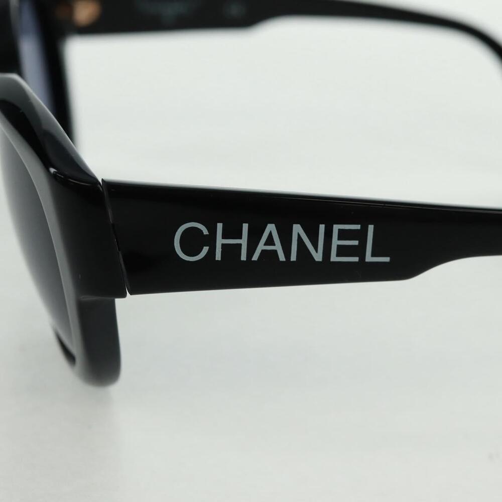 CHANEL Sunglasses plastic Black CC Auth ka1252 - Picture 10 of 16